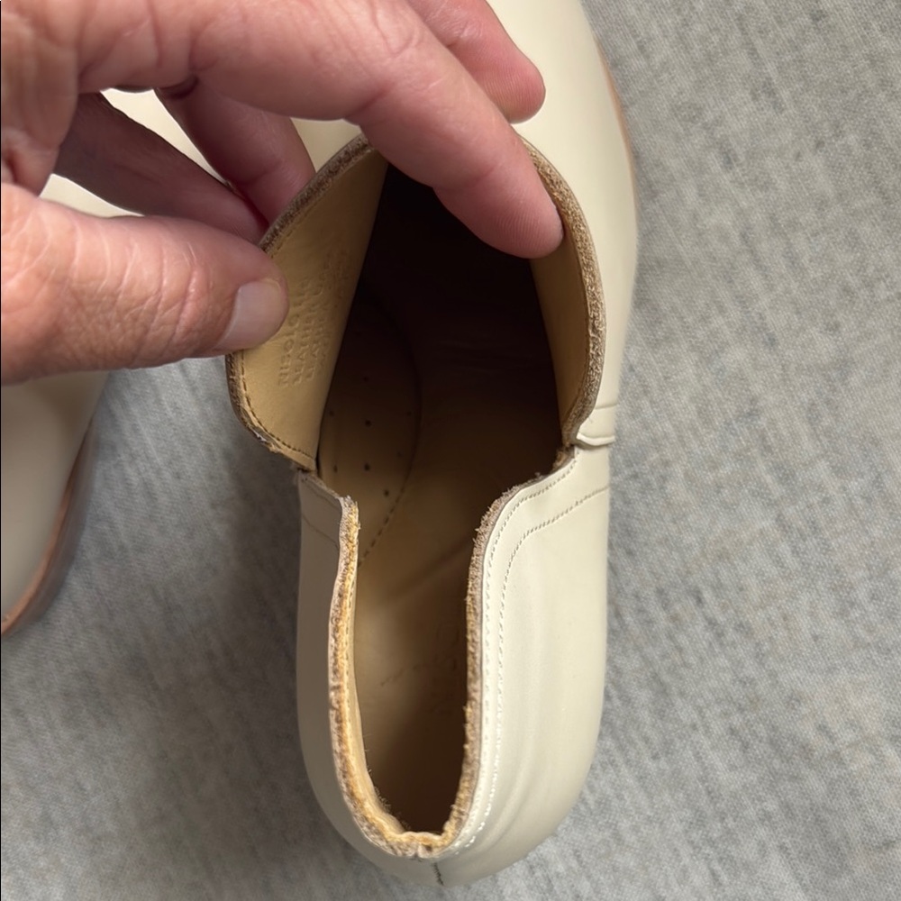New! Nisolo Cream Ankle Booties Minimalist Design comfortable - Picture 7 of 8